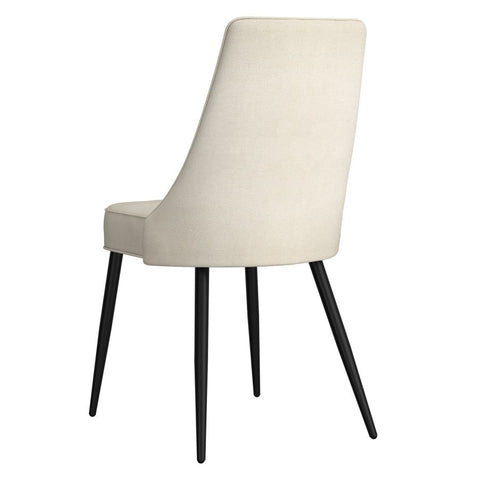 Koda Beige Fabric- Dining Chair WW (Set Of Two)