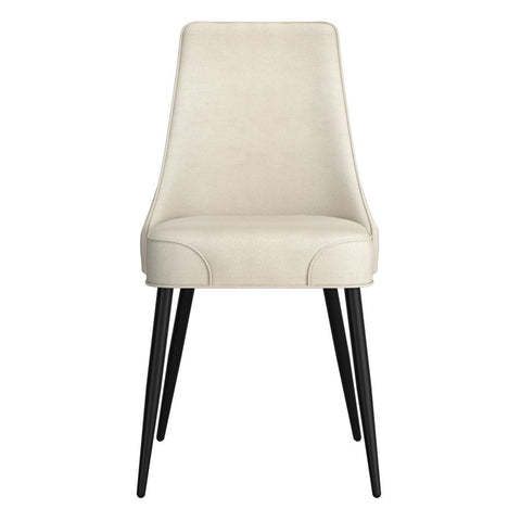 Koda Beige Fabric- Dining Chair WW (Set Of Two)