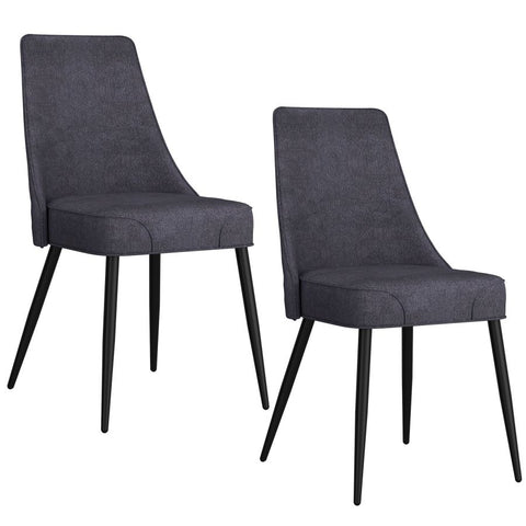 Koda Charcoal - Dining Chair WW (Set Of Two)