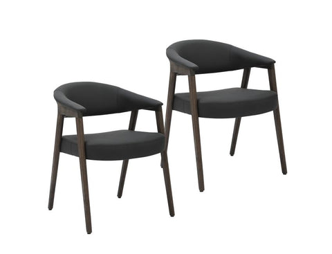 Bexley Black - Dining Chair WW (Set Of Two)