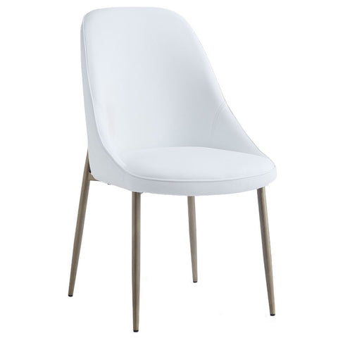 Cleo White - Dining Chair WW (Set Of Two)