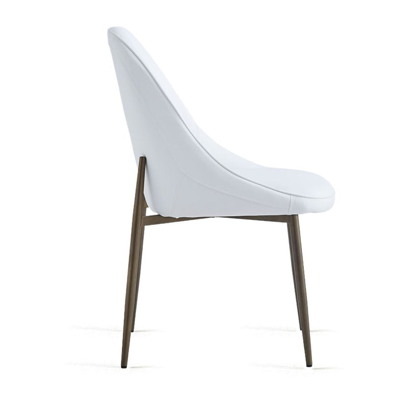 Cleo White - Dining Chair WW (Set Of Two)