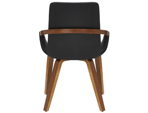 Caspian Black - Dining Chair WW (Set Of Two)