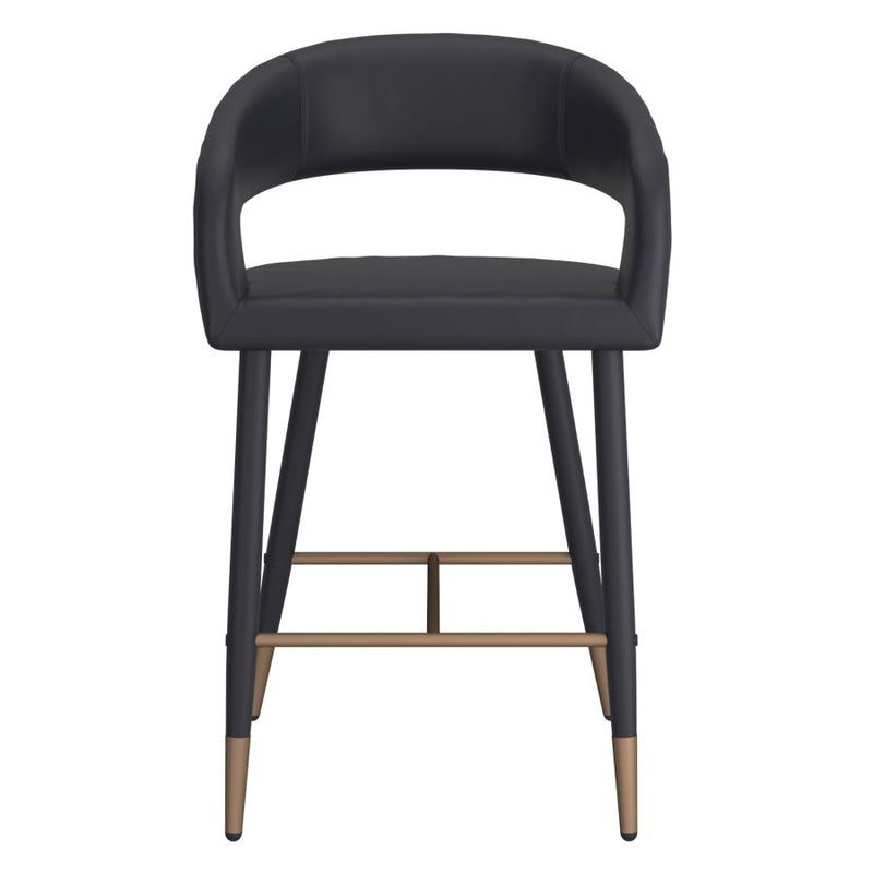 Crimson Black - Counter Chair WW (Set Of Two)