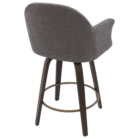 upholstered counter chair