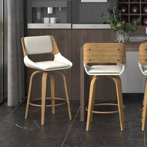 Hudson Beige - Counter Chair WW