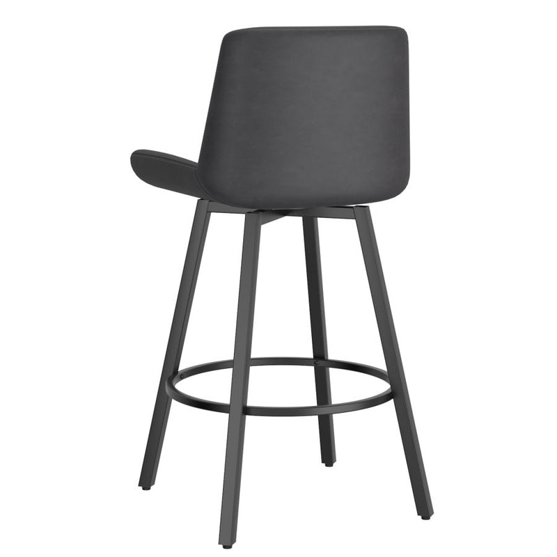 Fern Charcoal - Counter Chair WW (Set Of Two)