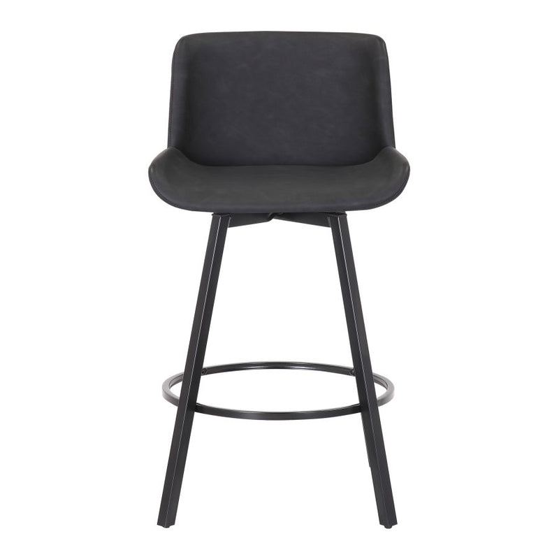 Fern Charcoal - Counter Chair WW (Set Of Two)