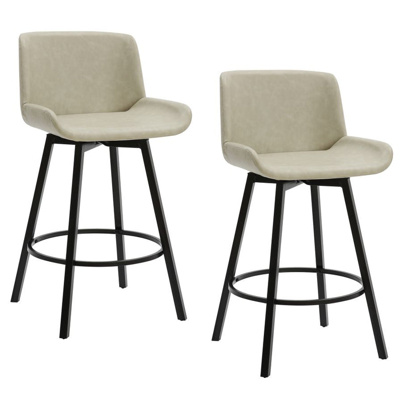 Fern Ivory - Counter Chair WW (Set Of Two)