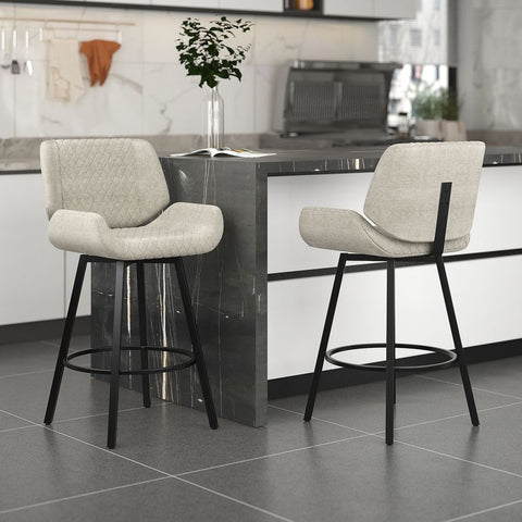 Fraser Grey - Counter Chair WW (Set Of Two)