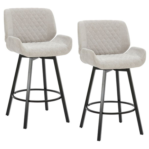 Fraser Grey - Counter Chair WW (Set Of Two)