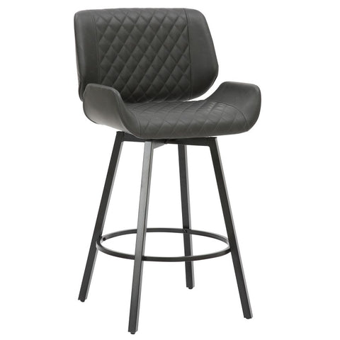 Fraser Charcoal - Counter Chair WW (Set Of Two)