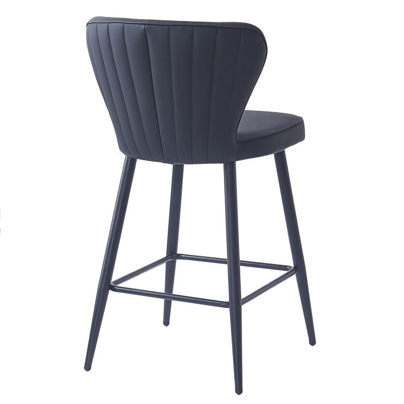 Clover Black - Counter Chair WW (Set Of Two)