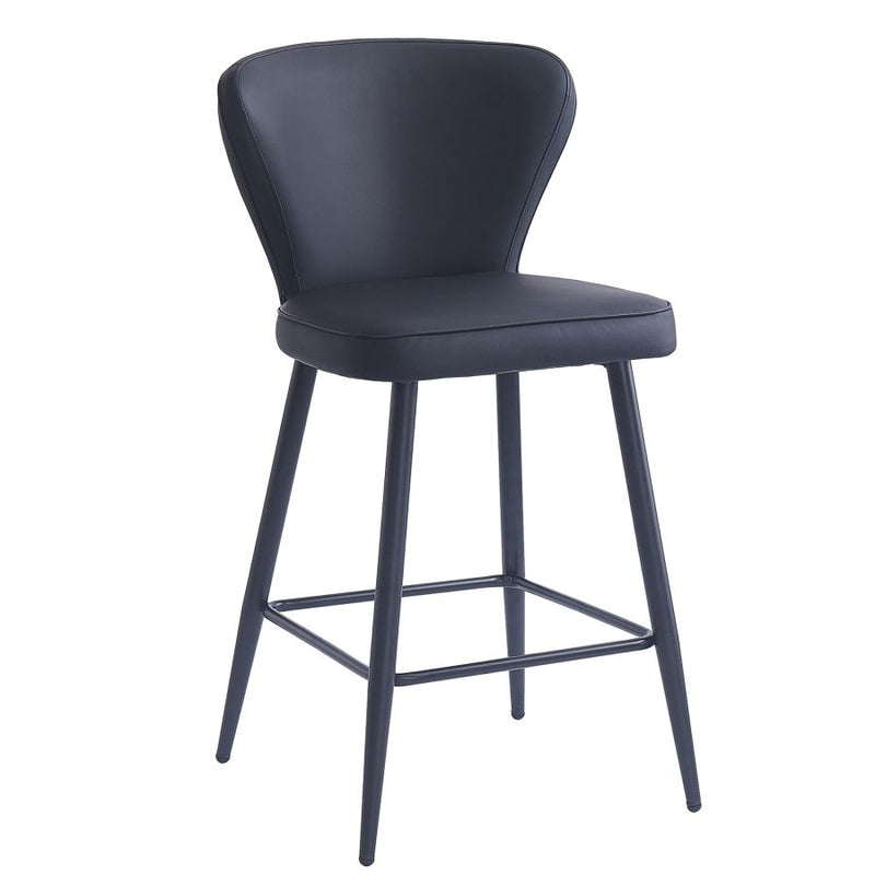 Clover Black - Counter Chair WW (Set Of Two)