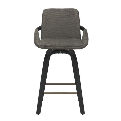 Parker Charcoal - Counter Chair WW (Set Of Two)