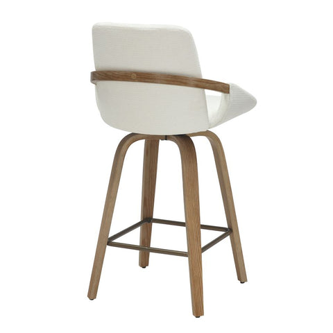 Parker Ivory - Counter Chair WW (Set Of Two)