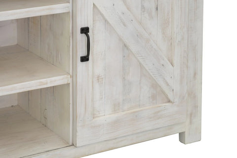 reclaimed pine wood sideboard