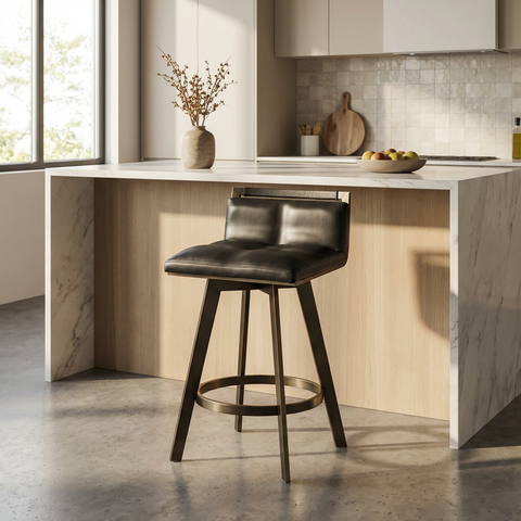 Arizona Black - Counter Chair Sunpan