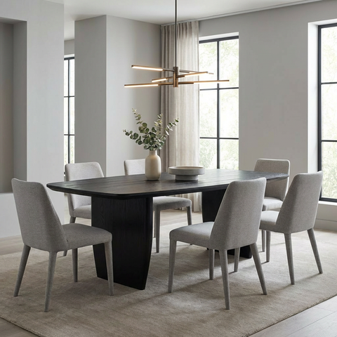 Tonic Black - Dining Table LH