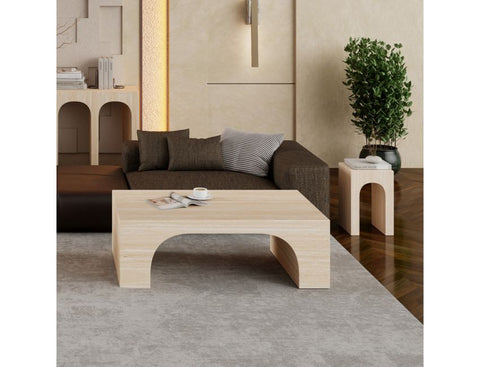 Atticus Travertine - Coffee Table WW