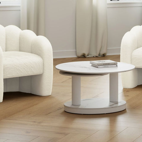 Elara White - Coffee Table WW