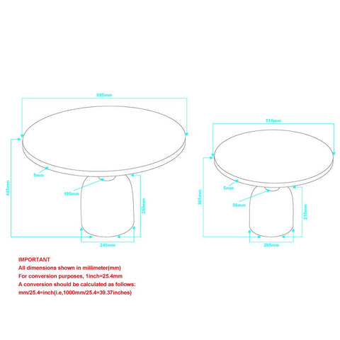 Adira - Coffee Table (Set Of Two) WW