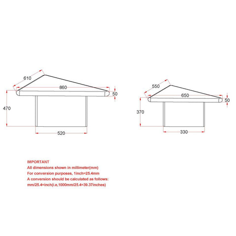 Draco - Coffee Table (Set Of Two) WW