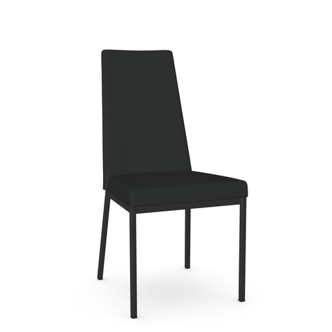Linea Ink With Black Legs - Dining Chair Amisco (Set Of Two)