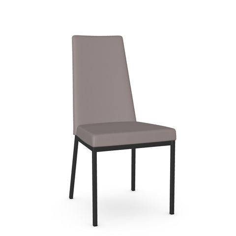 Linea Stratus With Black Legs - Dining Chair Amisco (Set Of Two)