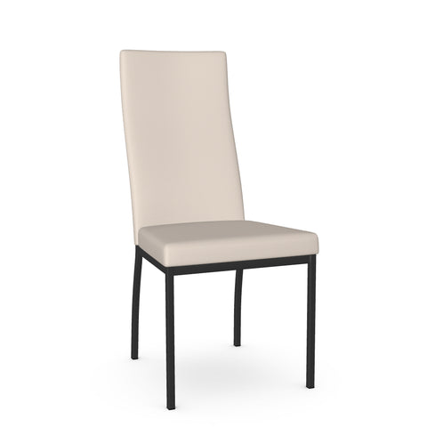 Oyster Curve With Black Legs - Dining Chair Amisco (Set Of Two)