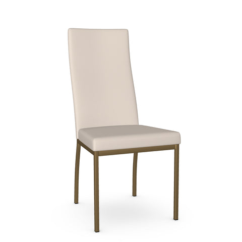 Oyster Curve With Gold Legs - Dining Chair Amisco (Set Of Two)