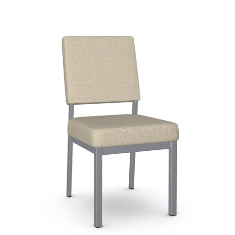 Mathilde Pebble With Grey Legs - Dining Chair Amisco (Set Of Two)