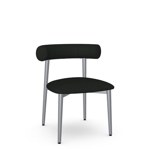 Barbara Versailles With Grey Legs - Dining Chair Amisco (Set Of Two)