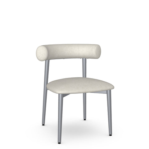 Barbara Limestone With Grey Legs - Dining Chair Amisco (Set Of Two)