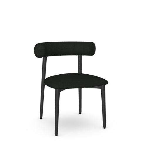 Barbara Versailles With Black Legs - Dining Chair Amisco (Set Of Two)
