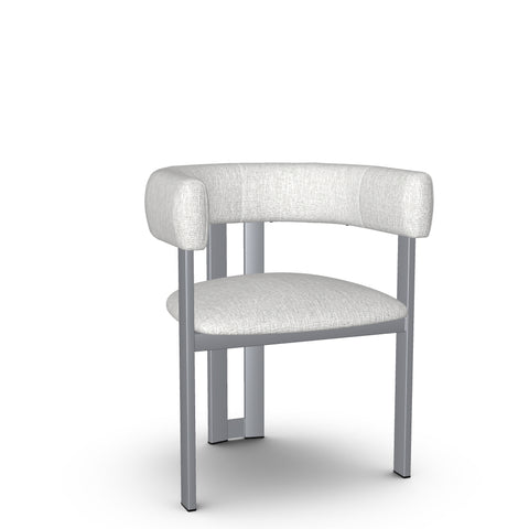 Clarissa Pixel With Grey Legs - Dining Chair Amisco