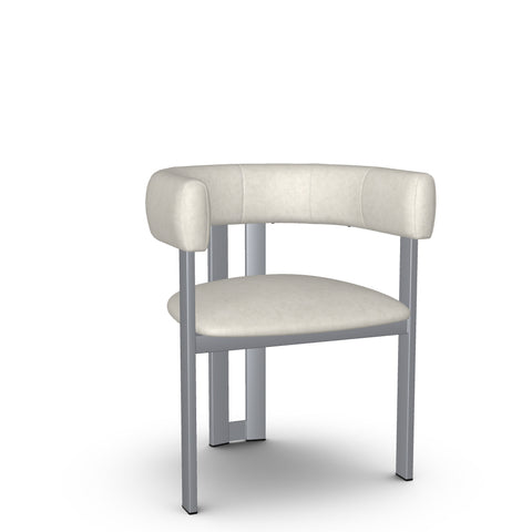 Clarissa Limestone With Grey Legs - Dining Chair Amisco
