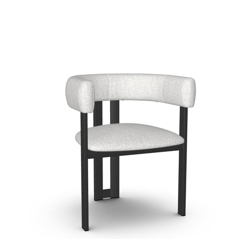 Clarissa Pixel With Black Legs - Dining Chair Amisco