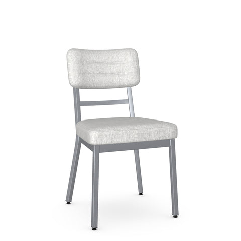 Phoebe Pixel With Grey Legs - Dining Chair Amisco (Set Of Two)