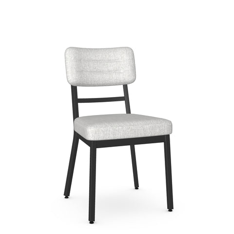 Phoebe Pixel With Black Legs - Dining Chair Amisco (Set Of Two)