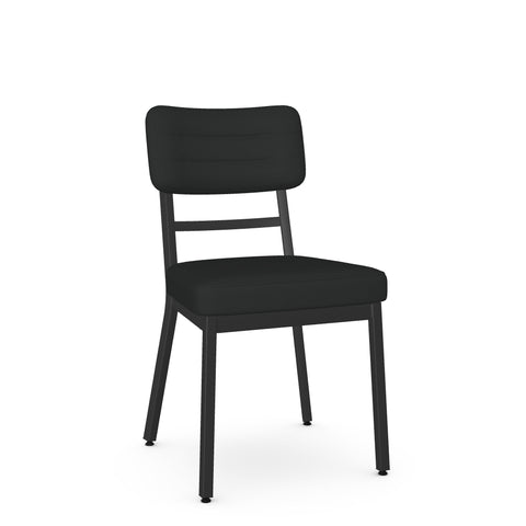 Phoebe Ink With Black Legs - Dining Chair Amisco (Set Of Two)