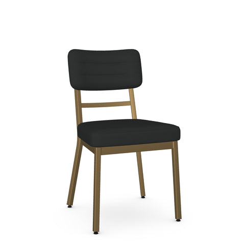 Phoebe Ink With Gold Legs - Dining Chair Amisco (Set Of Two)