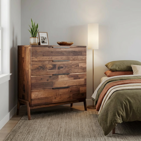 Remix Four Drawer - Dresser LH