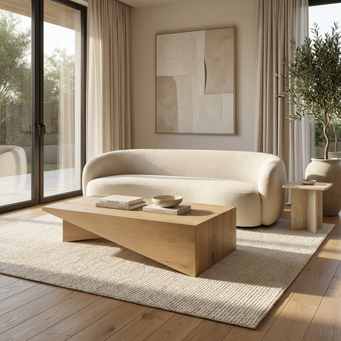 West Light Brown - Coffee Table Mercana