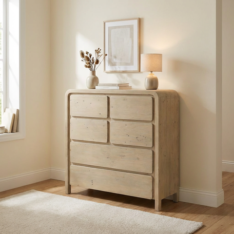 Opera Six Drawer Tall - Dresser LH