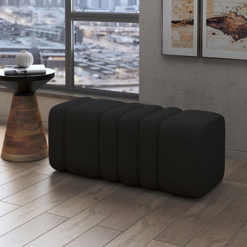 Rigel Large Black - Ottoman/Bench WW