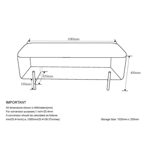 Erzo Sage - Ottoman/Bench WW