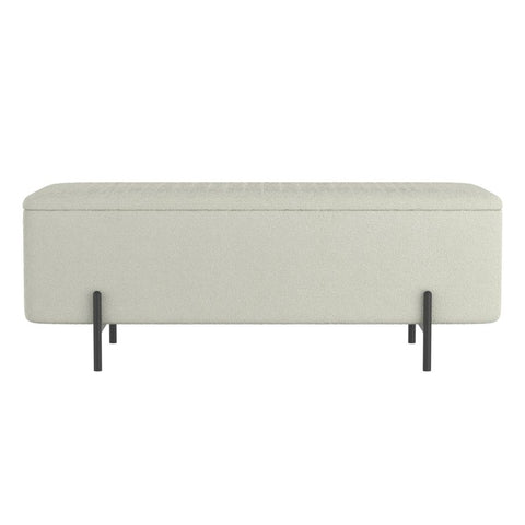 Erzo White - Ottoman/Bench WW