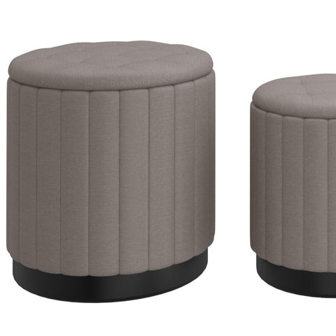 Lexi Grey - Ottoman (Set Of Three) WW