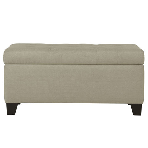 Harper Beige - Ottoman/Bench WW